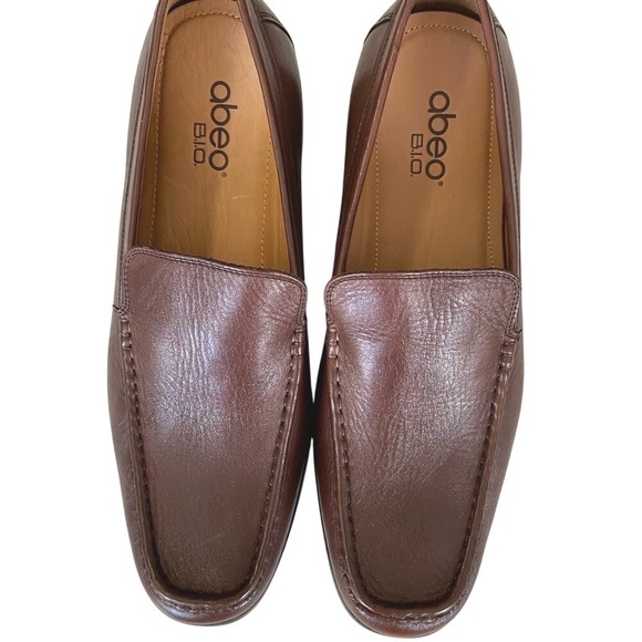 Abeo Other - Abeo New Mens Size 11.5 Brown Leather Slip On Shoes